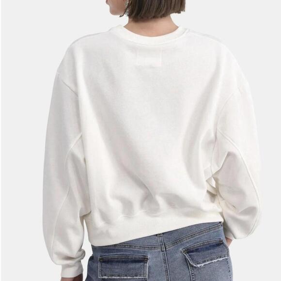 No Boundaries Malibu Racquet Club Sweatshirt Size XS NWT - Picture 2 of 2